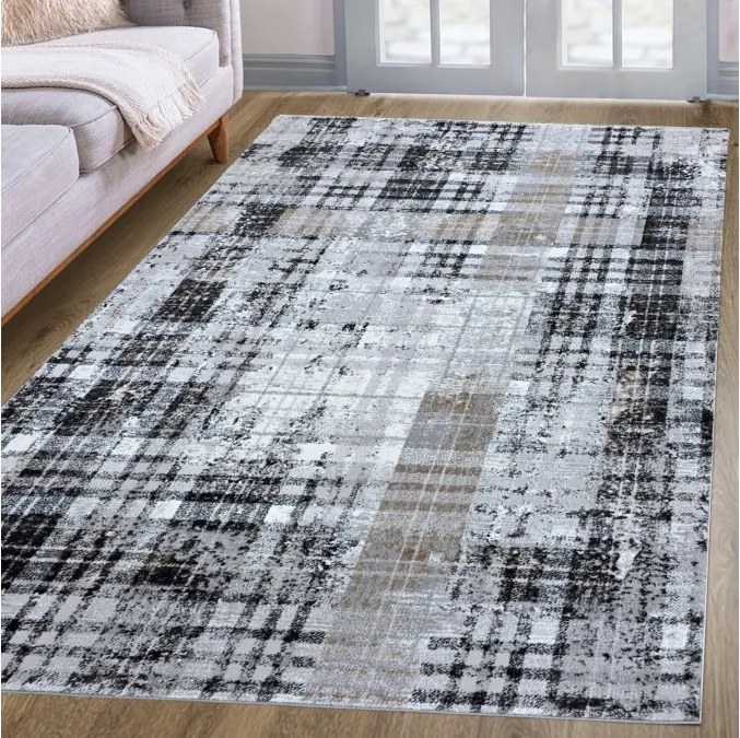 DC Koberec Oman 415 sivá antracit Rozmer: 80×150 cm