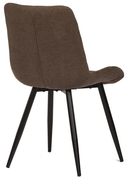 Autronic BONTEC Jedálenská stolička, hnedá, látka, CT-382 BR2 Farba: Šedá