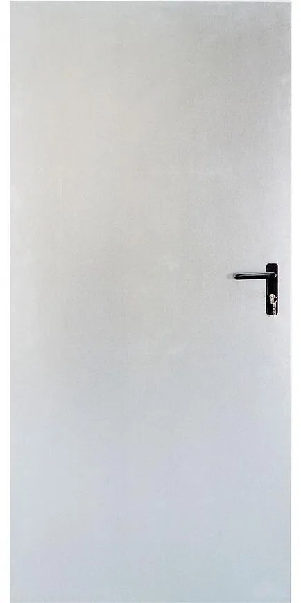 Interiérové vchodové dvere RT03 90L kovový pozinkovaný