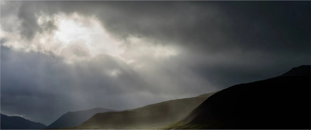Obraz blížiacej sa búrky (120x50 cm)