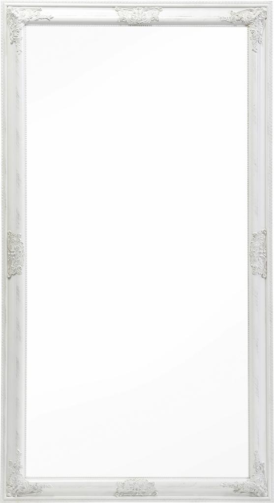 Bighome - Zrkadlo FORGE 132x72 cm - biela, strieborná