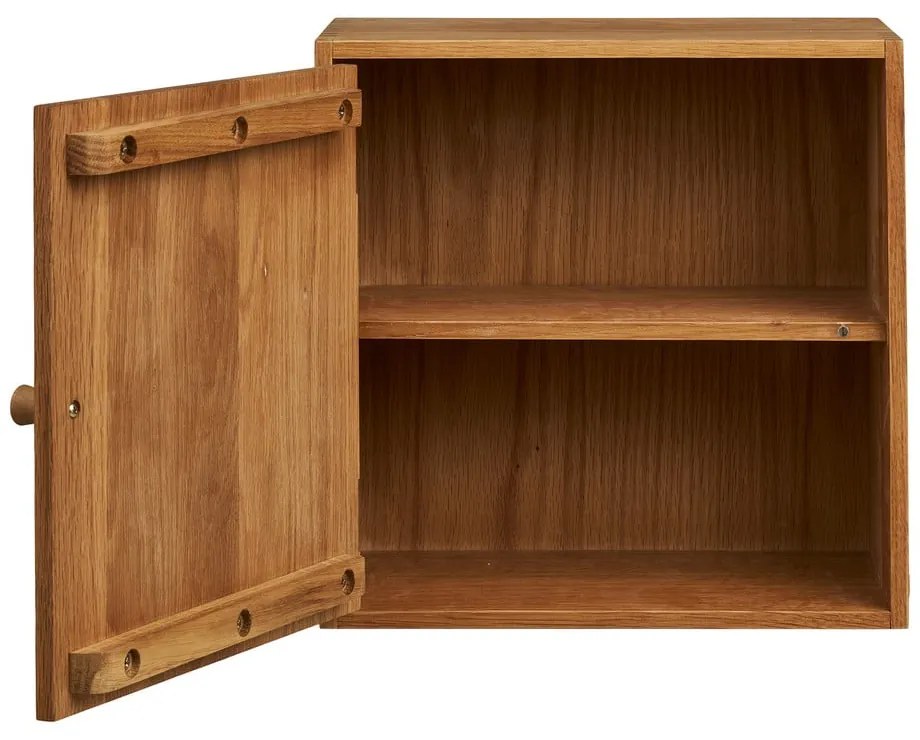 Poschodová polica z dubového dreva v prírodnej farbe 18 cm Townsville – House Nordic