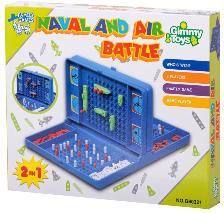 KIK Puzzle hra námorná bitka v lodiach