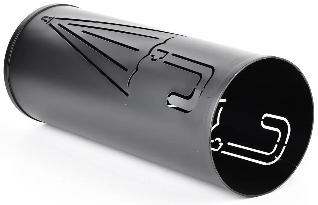 Kovový stojan na dáždniky Cedric Black Umbrella, 49,5x20 cm