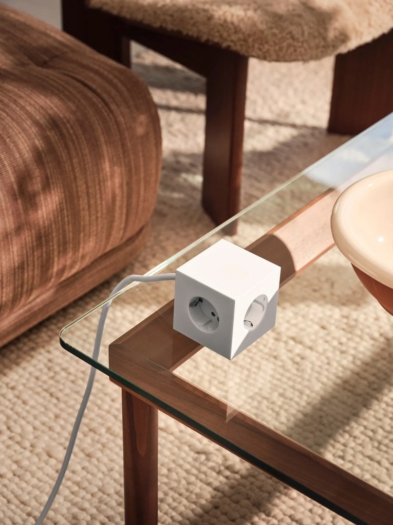 AVOLT Magnetická dobíjacia kocka Square 1 / USB-C Opal White