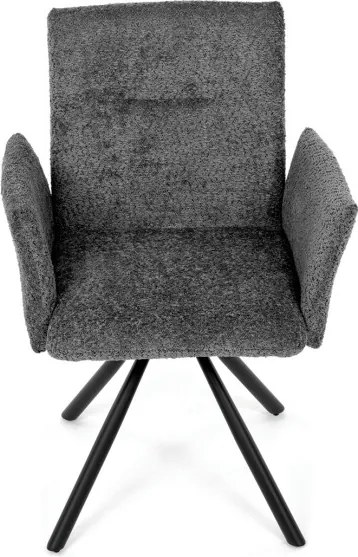 Jedálenská stolička sivá DCH-W1117 GREY2