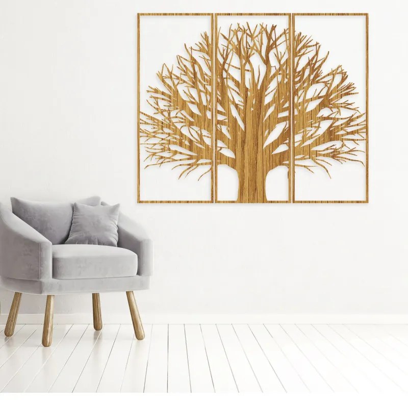 Trojdielny obraz na stenu strom života | SENTOP HDF0199