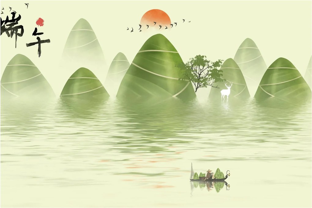 Obraz - Údolie zelených hôr (90x60 cm)
