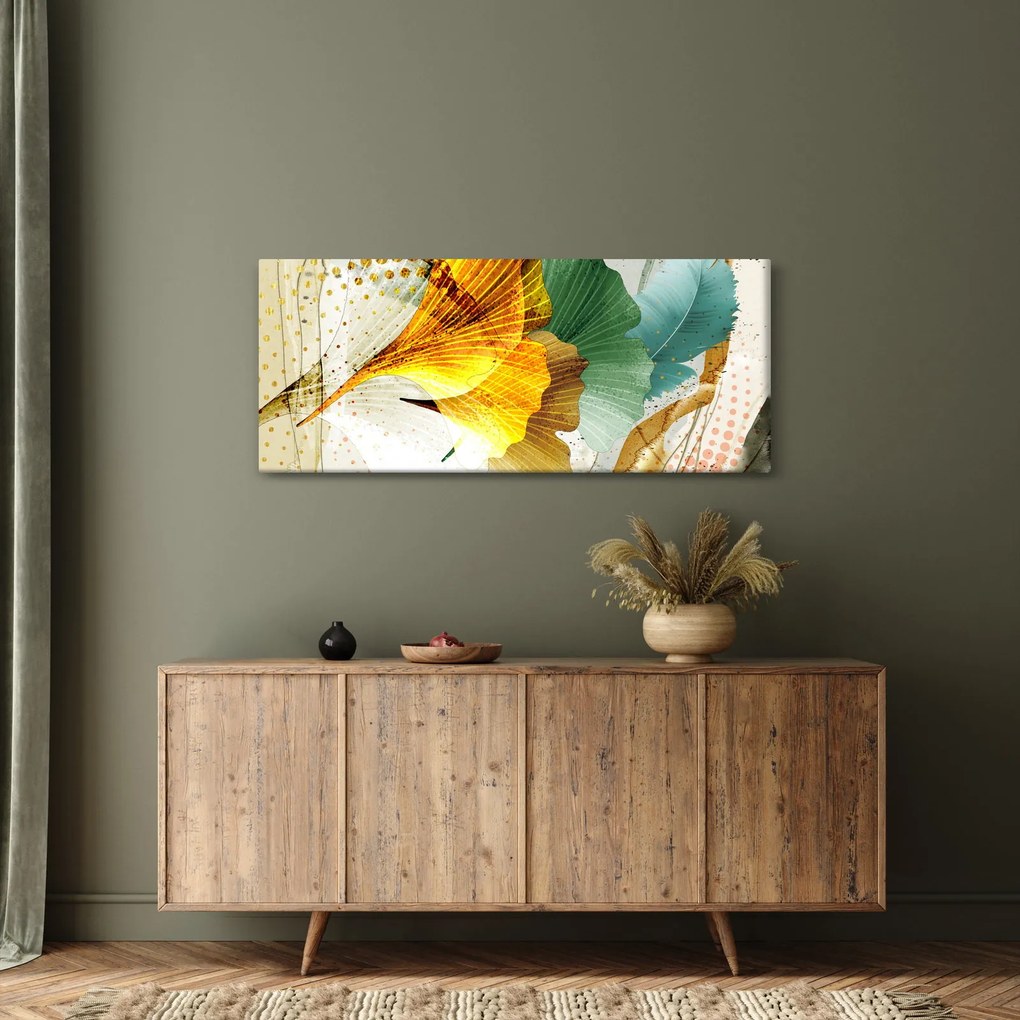 Obraz - Listy (120x50 cm)