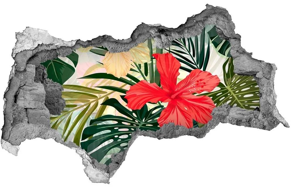 10D diera nálepka Havajské kvety nd-b-84089036