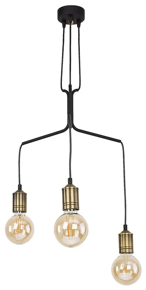 Jupiter 1705 - Luster na lanku BORNEO 3xE27/60W/230V 10701705
