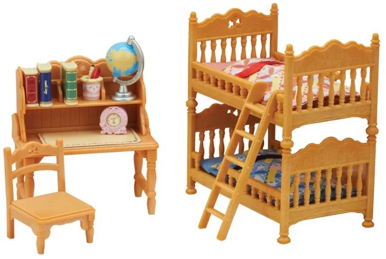 Sylvanian Families 5338 set - detská izba s poschodovou posteľou