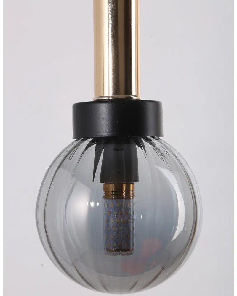 Závesné svietidlo so skleneným tienidlom ø 15 cm Cota – Squid Lighting