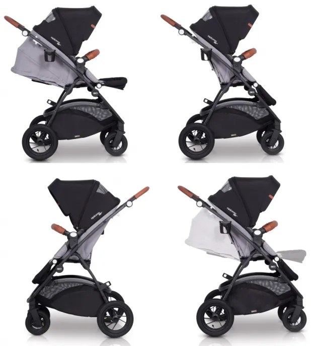 EASYGO Moderný športový kočík Optimo Air - anthracite