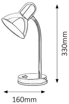 Rabalux CLARK stolná lampa 4255