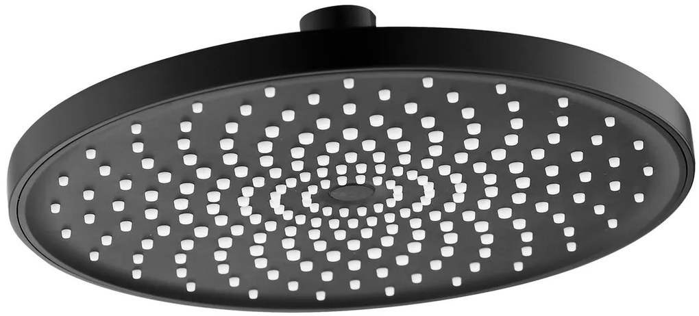 Sapho Sapho, Hlavová sprcha, priemer 220mm, ABS, čierna matná, SK852B