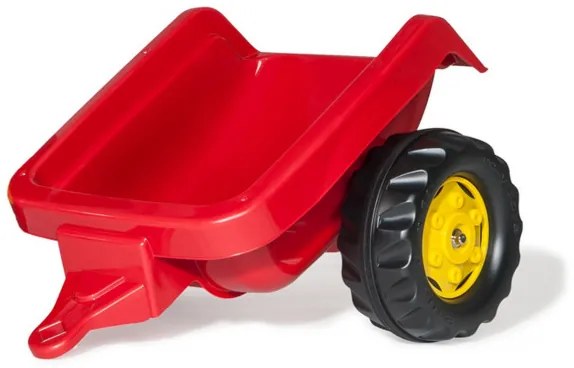 Šlapací traktor s vlečkou Rolly Toys 012121 červený