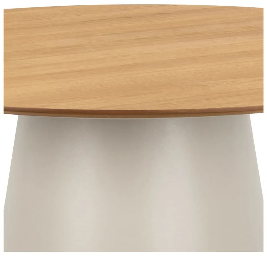 Okrúhly jedálenský stôl s doskou v dubovom dekore ø 120 cm Soli – Actona