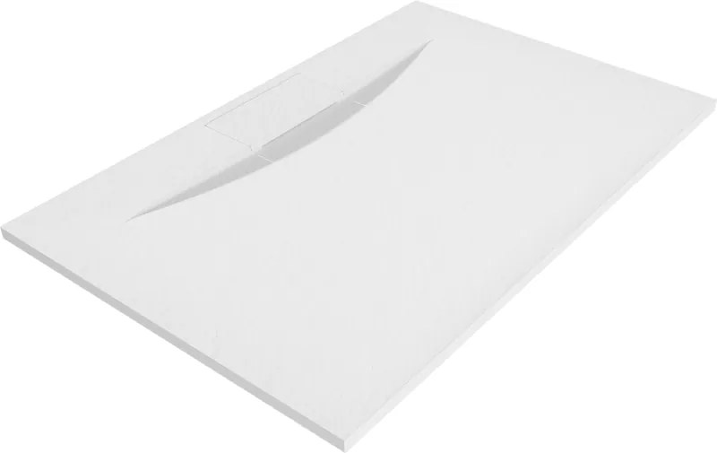 Mexen Egon, SMC obdĺžniková sprchová vanička 100 x 90 cm, biela, 4R109010