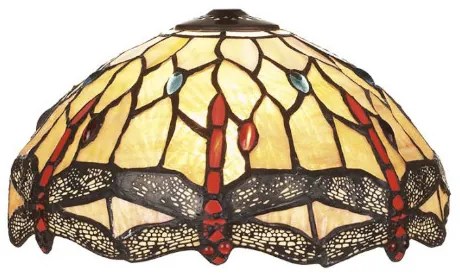 Tienidlo Tiffany VÁŽKA JANTAR Ø25