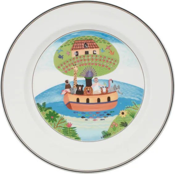 Plytký tanier 27 cm Noemova archa Design Naif