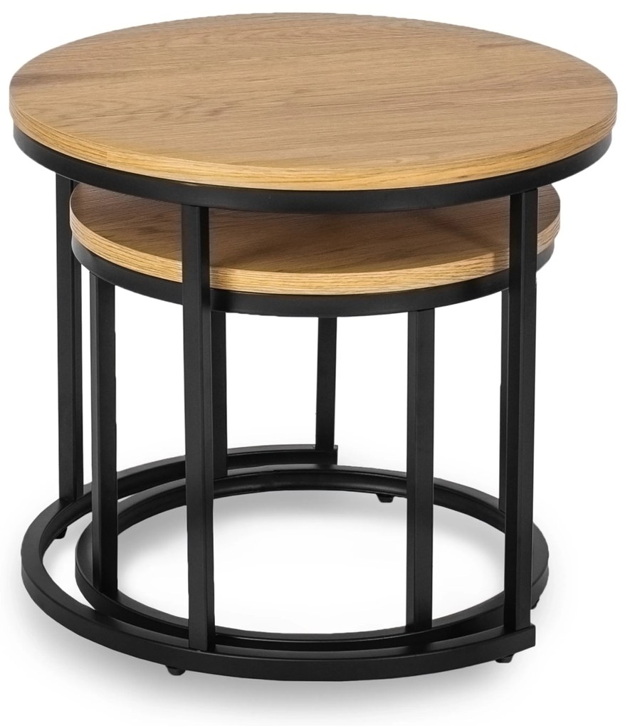 PROXIMA.store - Set konferenčných stolíkov DELIA VEĽKOSŤ: MINI