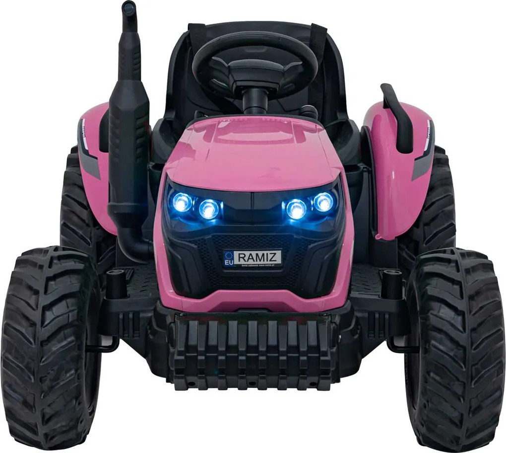 Ramiz Detský traktor GROW 1804 ružový
