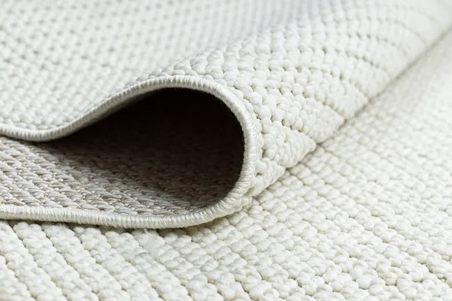 Metrážny koberec CASABLANCA LOOP biely