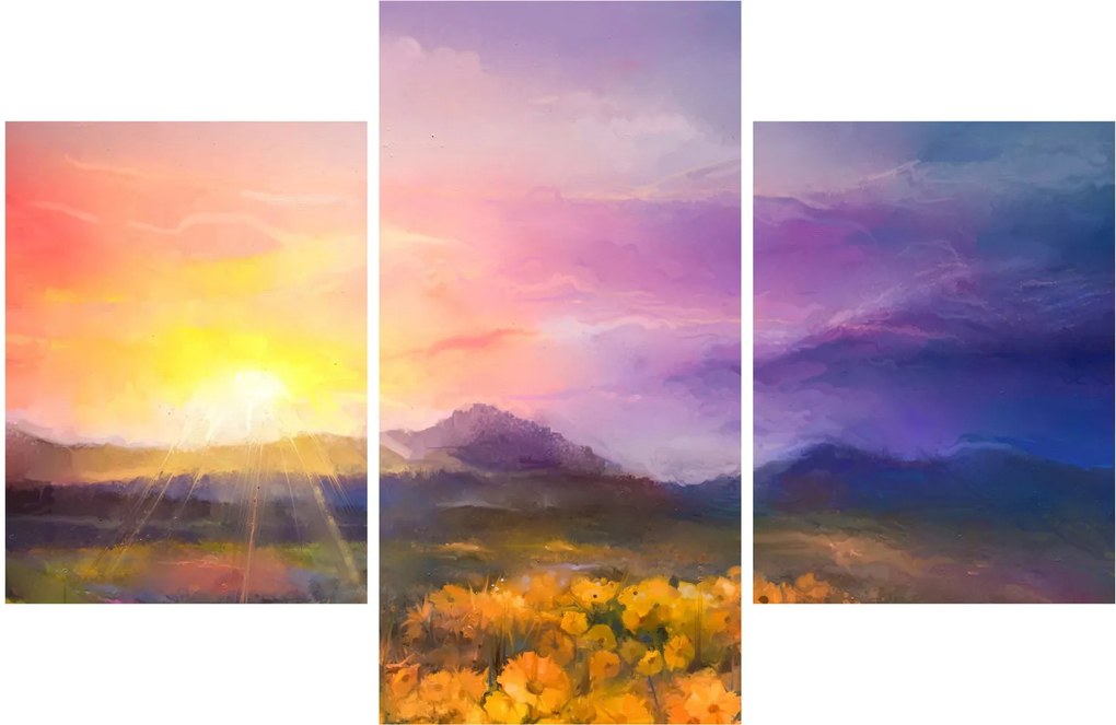 Obraz - Za svitania (90x60 cm)