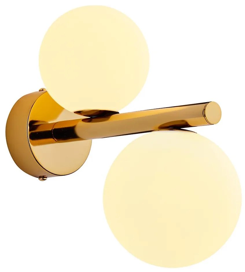 Jupiter 1923 - Nástenné svietidlo TAIDA 2xG9/40W/230V mosadz