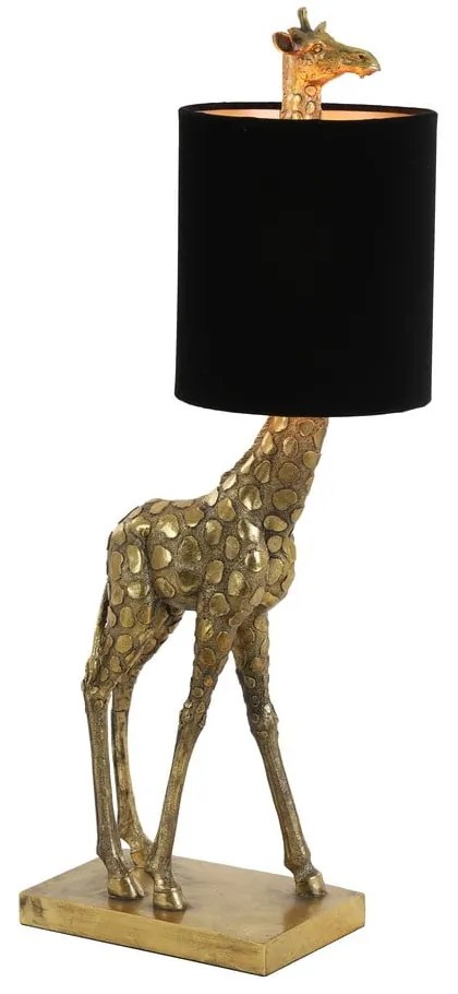 Stolová lampa v čierno-bronzovej farbe (výška 61 cm) Giraffe - Light &amp; Living
