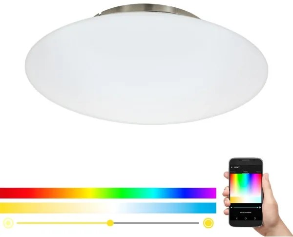 Eglo 97811 - LED RGB Stmievateľné stropné svietidlo FRATTINA-C 1xLED/27W/230V