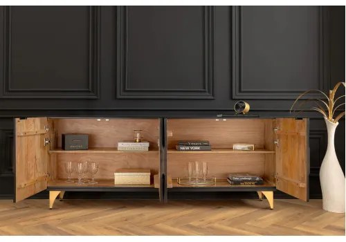 Komoda 44652 Solaris 180cm Drevo Mango - Komfort-nábytok