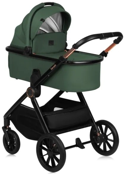 Lionelo - Kombinovaný kočík 2 v 1 LAYLA Zelený les