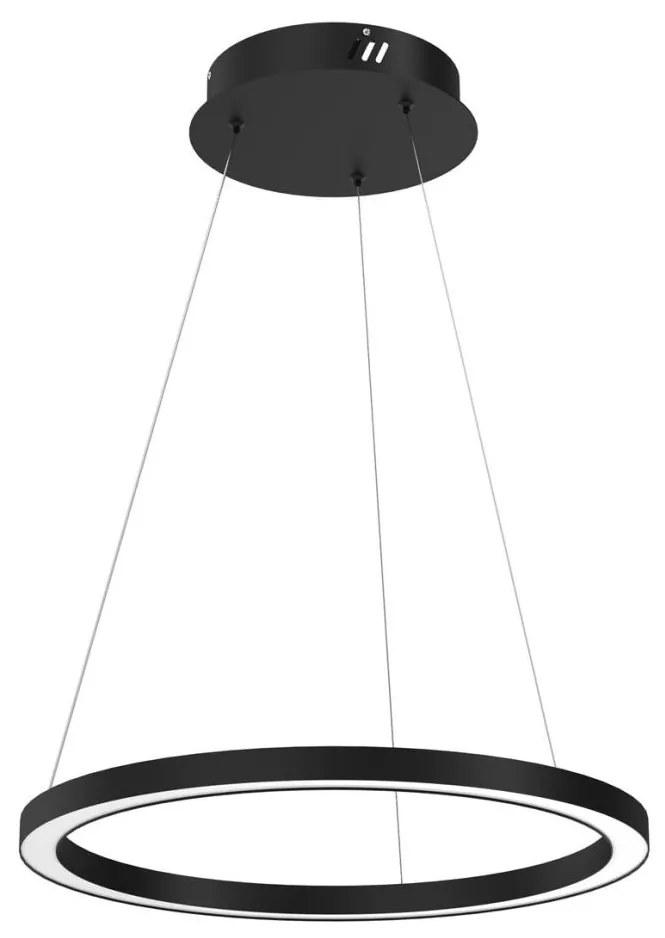 LED Luster na lanku GALAXIA LED/26W/230V čierna