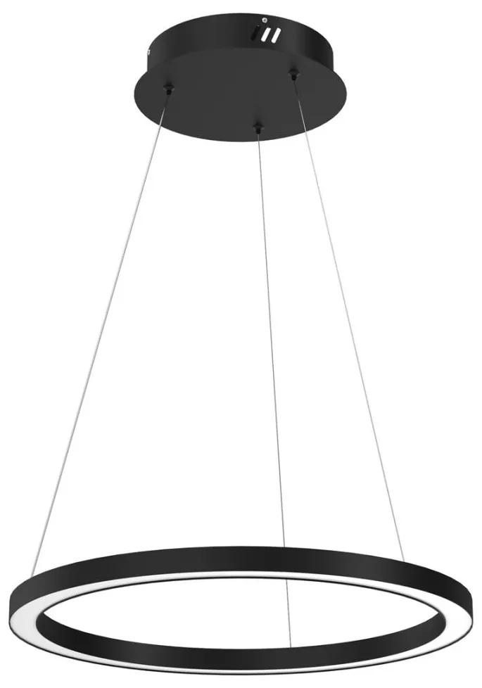 Milagro LED Luster na lanku GALAXIA LED/26W/230V čierna MI2030