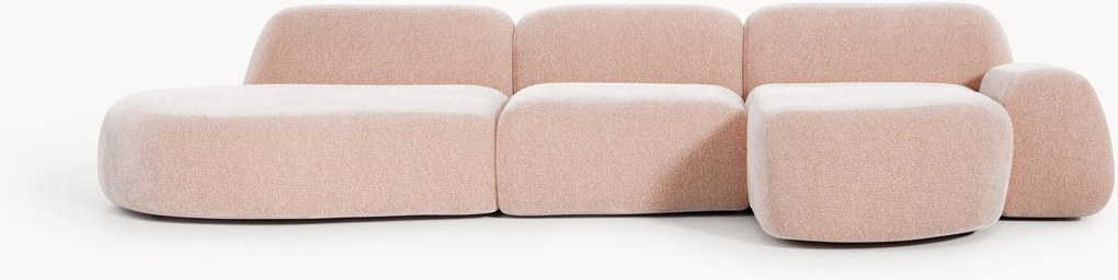 Modulárna rohová pohovka Wolke (4-miestna)