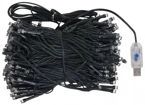 vidaXL Vianočná girlanda s LED a súpravou gulí zelená 20 m PVC-