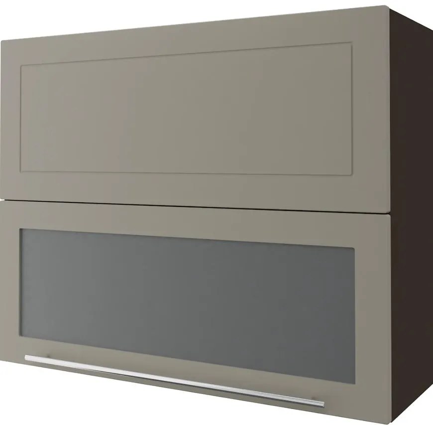 Kuchynská linka W8bs/90 WKF avent. Quantum beige mat/lava