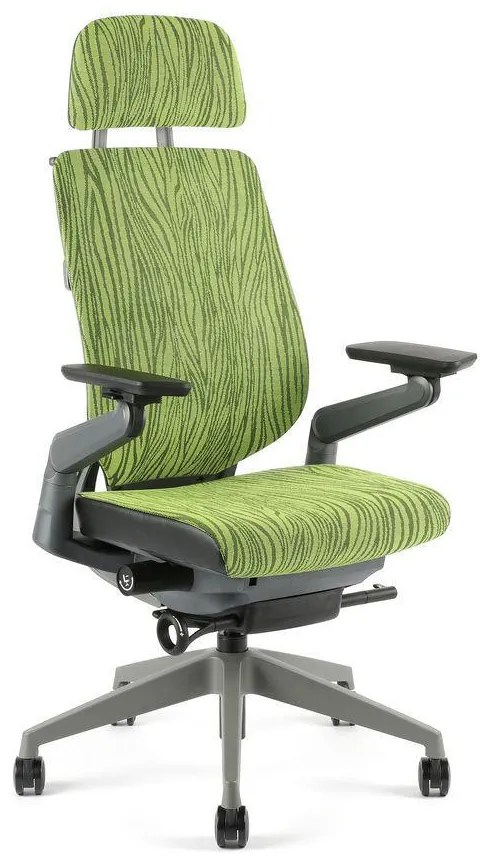 OFFICE PRO Kancelárska stolička KARME MESH A-06 GREEN