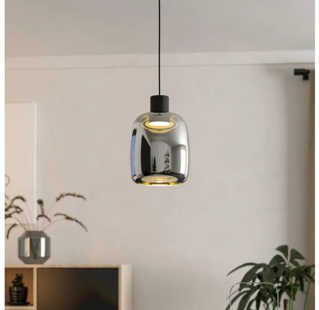 Eglo 901119 - LED RGBW Stmievateľný luster na lanku MOLOCHIO-Z LED/3,7W/230V čierna