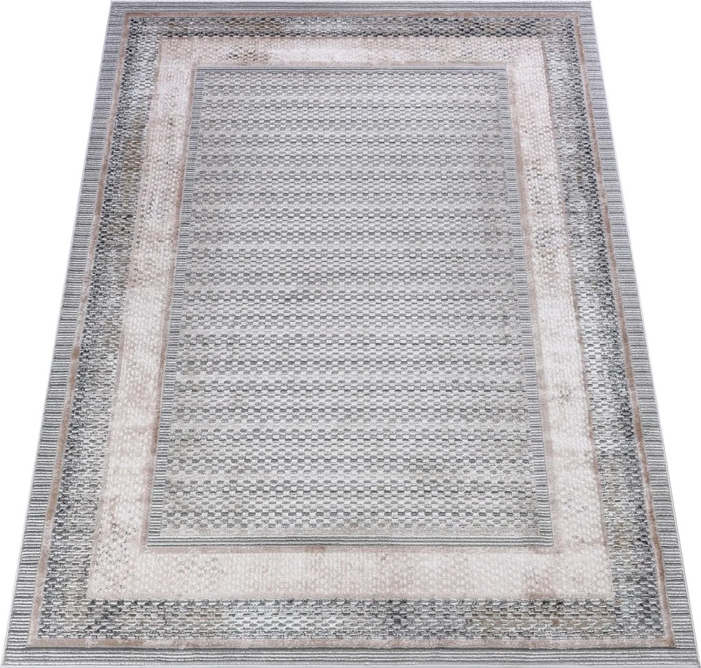 TA Koberec PK55A ŠEDÁ COMO HBY Rozmer: 160x230 cm
