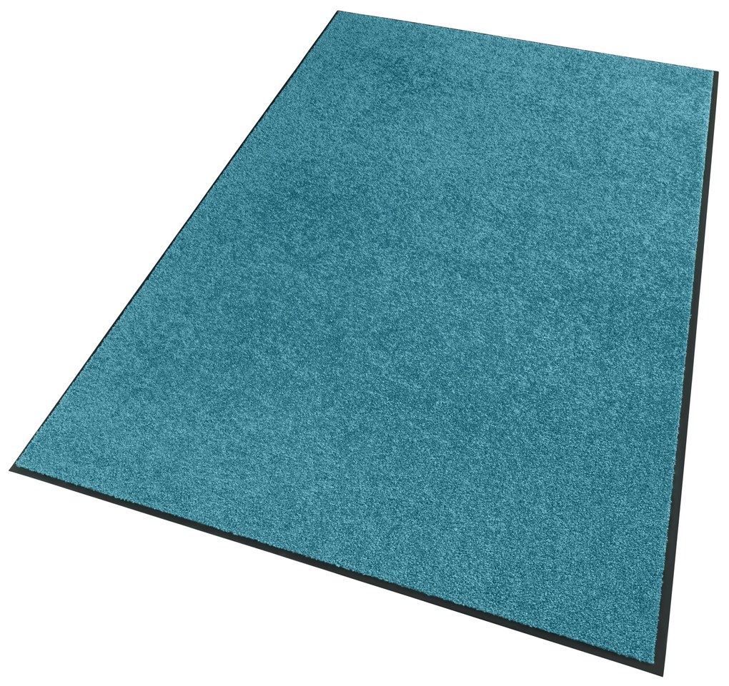 Hanse Home, Rohožka Wash & Clean 102045 Petrol, 90x150, modrá, chodba / predsieň