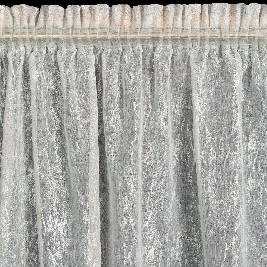 ZÁCLONA NA PÁSKE MIA 140X270 CM VZOROVANÁ