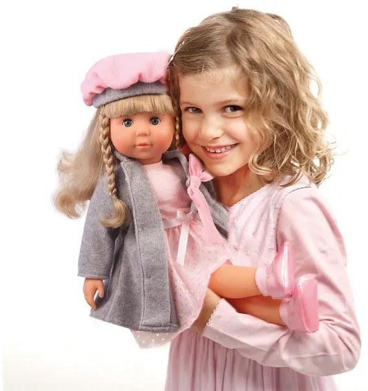 Bayer Design Bábika Charlene (sivá)  (100350168)