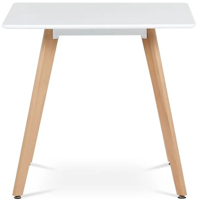Autronic BONTEC Jedálenský stôl 80x80cm, mdf DT-312 WT Farba: Biela