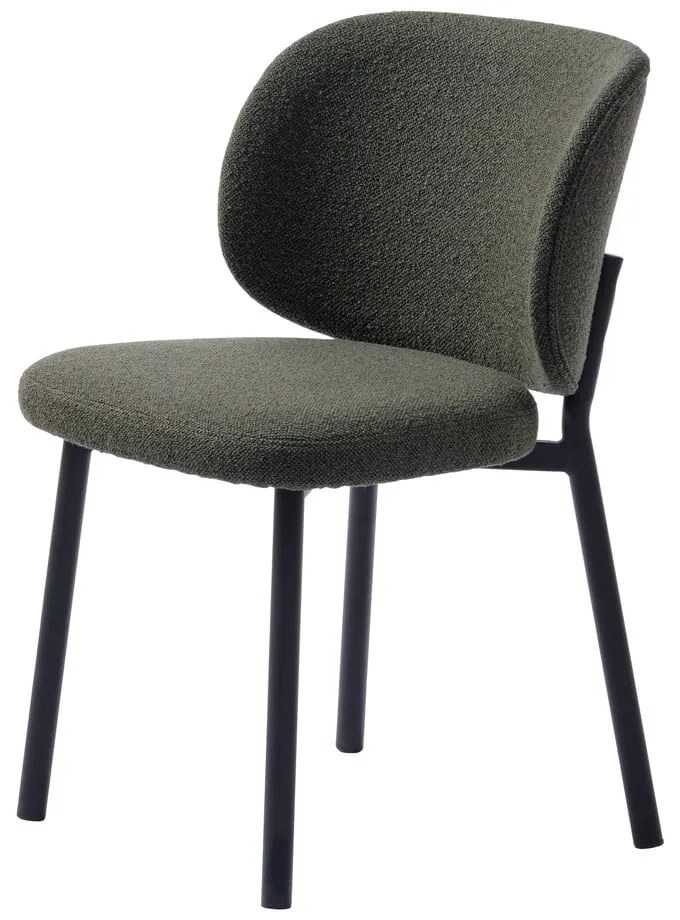Zelené jedálenské stoličky v súprave 2 ks Swan – Unique Furniture