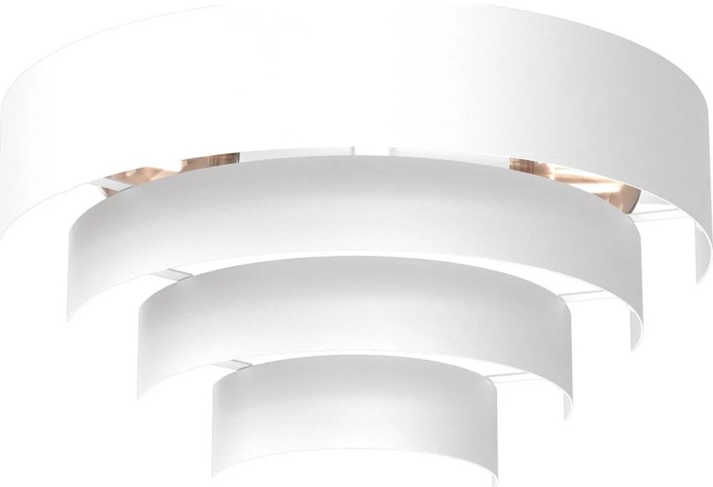 Nástenné svietidlo RINGS 2xE27/15W/230V biela