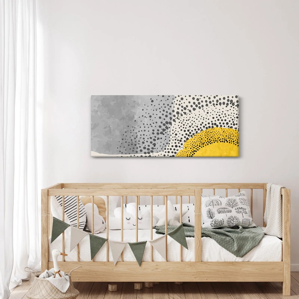 Obraz - Abstraktná maľba pláže N⁰3 (120x50 cm)