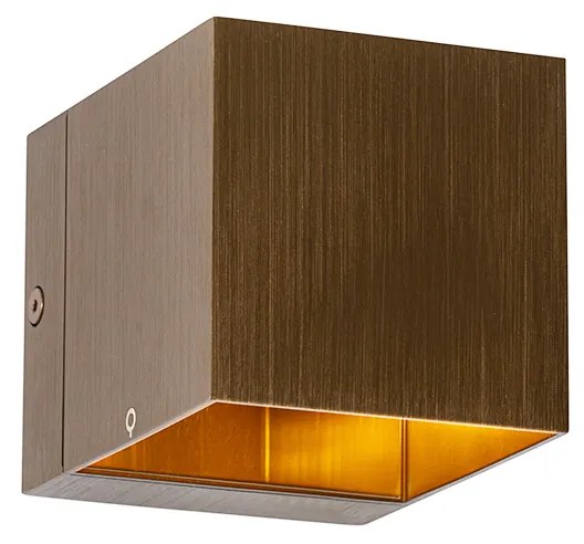 Sada 4 inteligentných nástenných svietidiel tmavo bronzová 8 cm vrátane WiFi G9 - Transfer